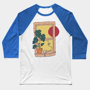 By The Window Baseball T-Shirt